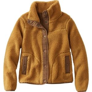 LL Bean Fleece Sherpa Jacket